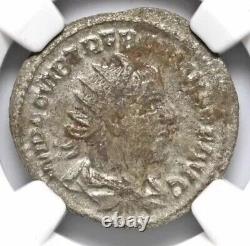 NGC VF Trèb Gallus 251-253 ap. J.-C., Empire romain Rome AR Double Denarius pièce d'argent