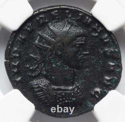NGC XF Aurélien 270-275 après J.-C., pièce de monnaie romaine Bi Double Denarius de l'Empire romain à Rome