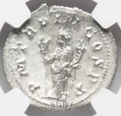 NGC XF César Philippe I l'Arabe 244-249 ap. J.-C., Empire romain, pièce en argent double denier