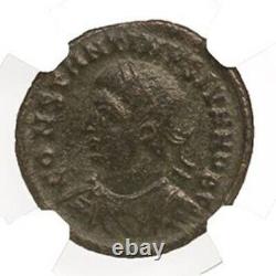 NGC (XF) Monnaie romaine AE de Constantin II (316-340 après J.-C.) NGC Très Beau XF