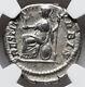 Ngc Xf Sept. Severus 193-211 Ad Pièce De Monnaie Denier De L'empire Romain à Rome, Roma Avec La Victoire