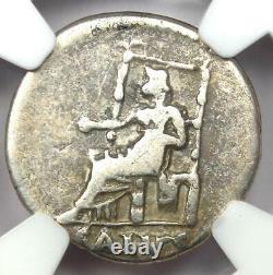 Nero Ar Denarius Roman Silver Coin 54-68 Ad Certified Ngc Choice Amende