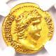 Nero Av Aureus Gold Ancient Roman Coin 54-68 Ad Certifié Ngc Xf (ef)