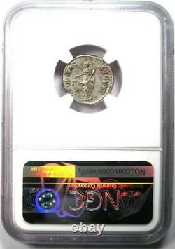 Nerva Ar Denarius Argent Roman Coin 96-98 Ad Certifié Ngc Au Rare À Au