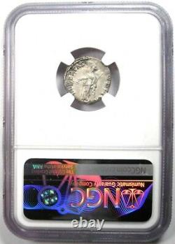 Nerva Ar Denarius Silver Roman Coin 96-98 Ad Certifié Ngc Xf (ef) Rare