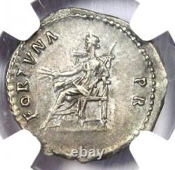 Nerva Ar Denarius Silver Roman Coin 96-98 Ad Ngc Au 5/5 Strike Et Surfaces