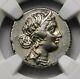 Ngc Au 3 / 5-3 / 5. Jules César 48-46 Bc Superbe Rare Denier Roman Silver Coin