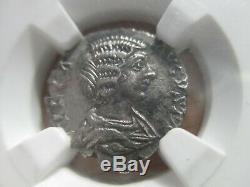 Ngc Certifié Xf Julia Domna Argent Roman Denarius Coin 193-217ad