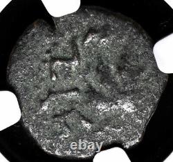 Ngc Ch F Fine Judaea 66-70 Ad Guerre De Rébellion Romaine Juive Ae Prutah Coin Israël