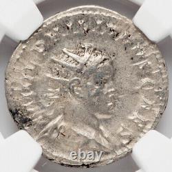 Ngc Ch Vf Empire Romain Philip II 247-249 Ad Ar Double Denarius Argent Pièce Rare