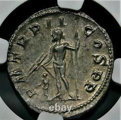 Ngc Ch Xf. Gordian Iii. Superbe Double-denarius. Pièce D'argent Romaine Ancienne