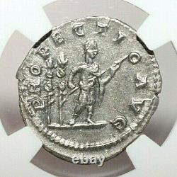 Ngc Ch Xf Roman Coins Caracalla, Ad 198-217. L'ar Denarius. Max/025