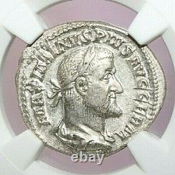 Ngc Ch Xf Roman Coins Maximinus I, J.-c. 235-238. L'ar Denarius. A747