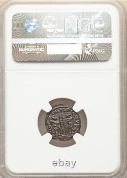 Ngc Ms Constantine I Le Grand Empire Romain 307-337 Ad Bi Nummus Coin, Top Pop