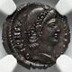 Ngc Ms Constantius Ii César Grand Fils Empire Romain 337-361 Ad Bi Nummus Coin