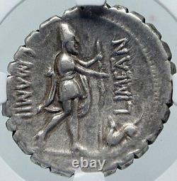 Odysseus Retourne D'odyssey À Dog 82bc Silver Roman Republic Coin Ngc I86174
