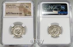 PHILIP I. Certifié NGC AU. Securitas ORBIS Sécurité de la Monnaie Romaine Mondiale