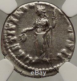 Pertinax 293ad Rare Rome Denarius Ngc Certifié Ch Vf Monnaie Romaine Ancienne I53833