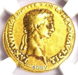 Pièce d'or romaine Claudius AV Aureus 41-54 après J.-C. certifié NGC Choice Fine