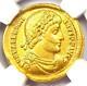 Pièce D'or Romaine Valentinian Gold Av Solidus De 364-375 Après J.-c. Ngc Choice Xf (ef)