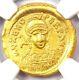 Pièce De Monnaie Zeno Av Solidus Gold De L'empire Romain D'orient 474-491 Apr. J.-c. Ngc Choice Xf (ef)