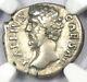 Pièce De Monnaie Ancienne Romaine En Argent Aelius Caesar Ar Denarius, 136-138 Ap. J.-c. Certifiée Ngc Vf