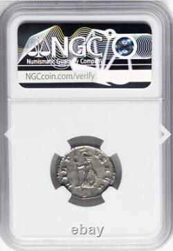 Pièce de monnaie denier de l'Empire romain NGC MS Claudius II 268-270 après J.-C., MARS avec LANCE et BOUCLIER.