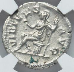 Pièce de monnaie denier de l'Empire romain de Severus Alexander, Caesar ancien, NGC Ch XF 222-235