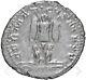 Pièce De Monnaie En Argent Denier Du Règne De Gallien, 253-268 Après J.-c., Empire Romain, Avec Des Captifs Et Un Trophée