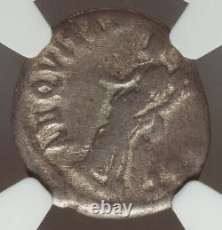 Pièce de monnaie en argent rare et nuancée NGC VG NERVA 96-98 AD Roman Empire Caesar AR Denarius