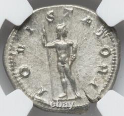 Pièce de monnaie en denier de l'Empire romain NGC Ch AU Caesar Gordian III 238-244 AD, de haute qualité