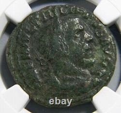 Pièce de monnaie romaine Moesia Viminacium 247 après J.-C. Année 8 Sesterce Philippe I NGC VF Lissage.