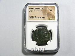 Pièce de monnaie romaine Moesia Viminacium 247 après J.-C. Année 8 Sesterce Philippe I NGC VF Lissage.