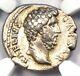 Pièce De Monnaie Romaine Ancienne En Argent Aelius Caesar Ar Denarius 136-138 Après J.-c. Certifié Ngc Vf