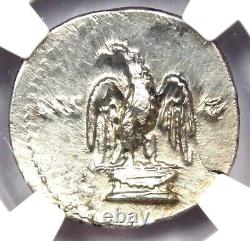 Pièce de monnaie romaine ancienne en argent Titus AR Denarius 79-81 après J.-C. Certifié NGC XF (EF)