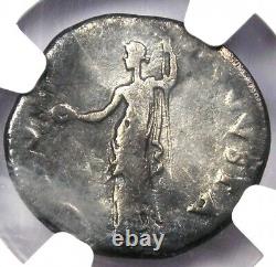 Pièce de monnaie romaine ancienne en argent denier de Galba AR 68-69 après J.-C. Certifiée NGC VG.