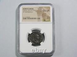 Pièce de monnaie romaine de Tacite, AD 275-276 BI Aurelianianus NGC Choix Très Bien