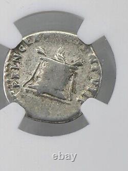 Pièce de monnaie romaine en argent Domitien AD 81-96 Denarius Ar (trésor des sept collines) Ngc Fine 4418