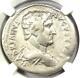Pièce De Monnaie Romaine En Argent Hadrien Ar Cistophorus 117-138 Apr. J.-c. Certifiée Ngc Vf