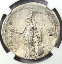 Pièce de monnaie romaine en argent Hadrien AR Cistophorus 117-138 apr. J.-C. certifiée NGC VF