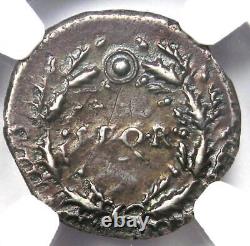 Pièce de victoire en argent Denarius de la guerre civile de l'Empire romain 68-69 après J.-C. NGC Choice XF