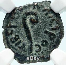 Ponce Pilate Tibère Jérusalem Jésus-christ Crucifixion Romaine Monnaie Ngc I83915