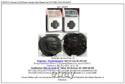 Pupienus Ancient 238ad Rome Sestertius Rare Roman Coin Victoire Ngc Xf I66905