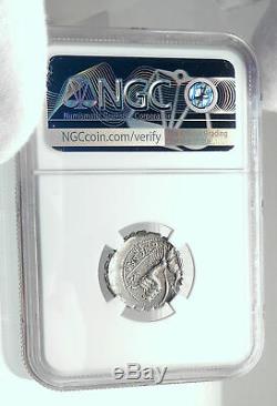 République Romaine Antique 83bc Argent Monnaie Marius Supporter Vs Sulla Ngc I77280