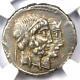 République Romaine C. Censorinus Ar Denarius Coin 88 Av. J.-c. Certifié Ngc Xf (ef)