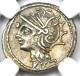 République Romaine L. Ap. Saturninus Ar Denarius Roma Coin 104 Bc Ngc Xf (ef)