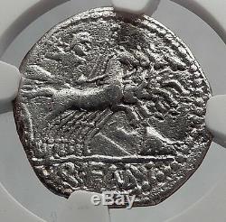 République Romaine Rome Vs Grec Seleukid Roi Antiochos III Argent Monnaie Ngc I60208
