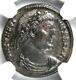 Romain Constantin I Bi Nummus Ae3 Coin (307-337 Ad) Certifié Ngc Ms (unc)