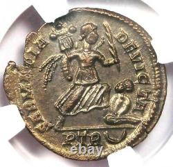 Romain Constantin I Bi Nummus Ae3 Coin (307-337 Ad) Certifié Ngc Ms (unc)
