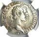 Romain Trajan Ar Cistophorus Silver Coin 98-117 Certifié Ngc Choix Fin